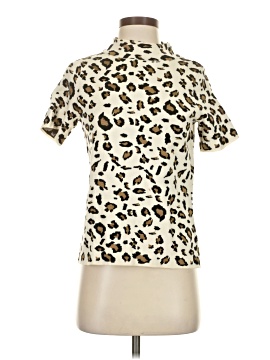 Field Flower Short Sleeve Turtleneck
