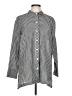 J.Jill Checkered-gingham Black Long Sleeve Button-Down Shirt Size L - photo 1