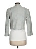 BOSS by HUGO BOSS 100% Cotton Tweed Blue Jacket Size 6 (petite) - photo 2