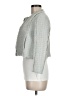 BOSS by HUGO BOSS 100% Cotton Tweed Blue Jacket Size 6 (petite) - photo 5
