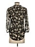 HD in Paris 100% Polyester Black 3/4 Sleeve Blouse Size 0 - photo 2