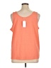 Lascana Orange Sleeveless Top Size 16 - 18 - photo 2