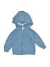 Carter's 100% Cotton Blue Zip Up Hoodie 0-3 MO / 3 MO - photo 1