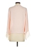 Aqua 100% Polyester Pink 3/4 Sleeve Blouse Size S - photo 2