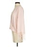 Aqua 100% Polyester Pink 3/4 Sleeve Blouse Size S - photo 5