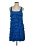 Madison Marcus 100% Silk Blue Cocktail Dress Size S - photo 1