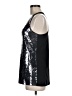 Julie Brown Silver Black Sleeveless Top Size M - photo 5