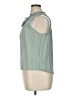 Jolt 100% Rayon Green Sleeveless Blouse Size XL - photo 5