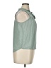 Jolt 100% Rayon Green Sleeveless Blouse Size XL - photo 4