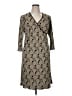 Max Studio Paisley Gray Casual Dress Size XL - photo 1