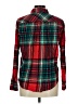 Aerie Plaid Red Long Sleeve Button-Down Shirt Size M - photo 2