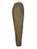 Outbrook 100% Polyester Solid Green Tan Casual Pants Size M - photo 4