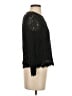 Diane von Furstenberg Black 3/4 Sleeve Top Size 4 - photo 4