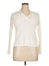 Larry Levine Ivory Long Sleeve Top Size XL - photo 1