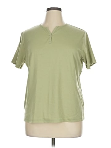 Allison Daley Short Sleeve Henley (view 1)