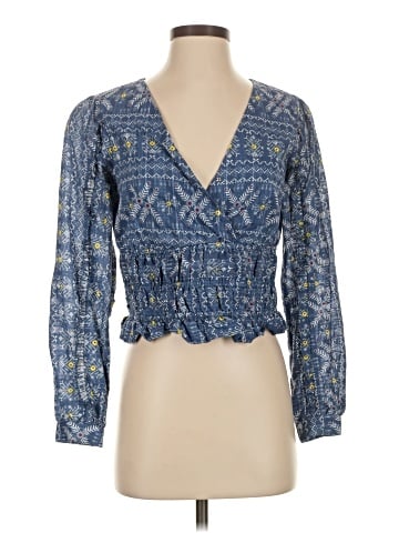 Forever That Girl for Anthropologie 3/4 Sleeve Blouse (view 1)
