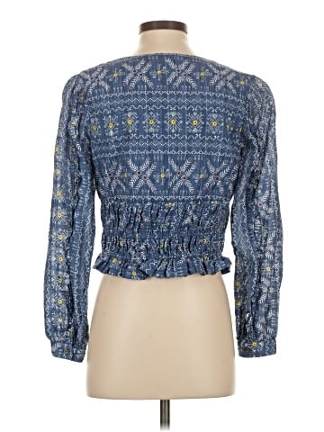 Forever That Girl for Anthropologie 3/4 Sleeve Blouse (view 2)