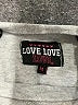 Love Gray Short Sleeve T-Shirt Size M - photo 4