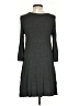 BDG Solid Gray Casual Dress Size XS - photo 2