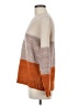 Fashion 100% Acrylic Color Block Orange Pullover Sweater Size M - photo 5