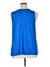 Colleen Lopez 100% Polyester Color Block Blue Sleeveless Blouse Size 1X - photo 2
