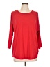 MICHAEL Michael Kors Red 3/4 Sleeve Top Size L - photo 1