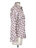 J.Crew 100% Cotton Floral Ivory Long Sleeve Blouse Size 2 - photo 4