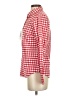 Vineyard Vines 100% Cotton Checkered-gingham Red Long Sleeve Blouse Size 0 - photo 5