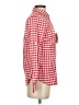 Vineyard Vines 100% Cotton Checkered-gingham Red Long Sleeve Blouse Size 0 - photo 4