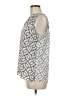Ann Taylor LOFT 100% Rayon Gray Sleeveless Blouse Size M - photo 5