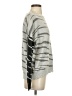 Fate Animal Print Silver Pullover Sweater Size S - photo 4
