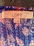 Ann Taylor LOFT Blue Long Sleeve Blouse Size M - photo 7