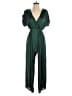 Zara 100% Polyester Green Jumpsuit Size XS - photo 1