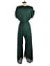 Zara 100% Polyester Green Jumpsuit Size XS - photo 2