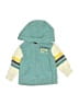 Carter's 100% Cotton Green Zip Up Hoodie 0-3 MO / 3 MO - photo 1