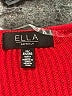 Ella by Rafaella Red Pullover Sweater Size 2X - photo 7