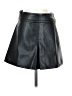 J.Crew 100% Polyester Black Faux Leather Skirt Size 0 - photo 1