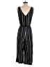 Gap 100% Rayon Stripes Black Jumpsuit Size XS - photo 2