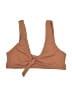 Unbranded Tan Swimsuit Top Size M - photo 1