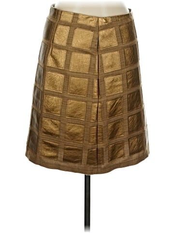 Sevier Skirts Faux Leather Skirt (view 1)