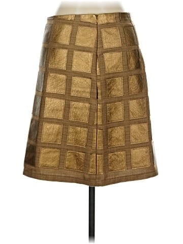 Sevier Skirts Faux Leather Skirt (view 2)