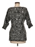 Vanity 100% Acrylic Tweed Gray Pullover Sweater Size M - photo 2