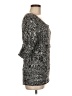Vanity 100% Acrylic Tweed Gray Pullover Sweater Size M - photo 4