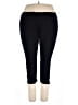 Ulla Popken Solid Black Active Pants Size 24 - photo 1