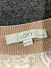 Ann Taylor LOFT 100% Cotton Tan Pullover Sweater Size XXS - photo 7