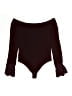 Express Burgundy Bodysuit Size S - photo 1