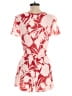 Club Monaco 100% Polyester Tropical Red Romper Size 0 - photo 2