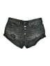We the Free Stars Gray Denim Shorts Size 26 waist - photo 1