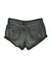 We the Free Stars Gray Denim Shorts Size 26 waist - photo 2