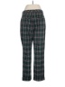 Ann Taylor Plaid Green Casual Pants Size 8 - photo 2